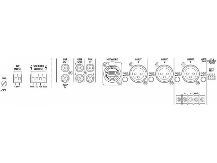 Monacor PA-900DT - 2