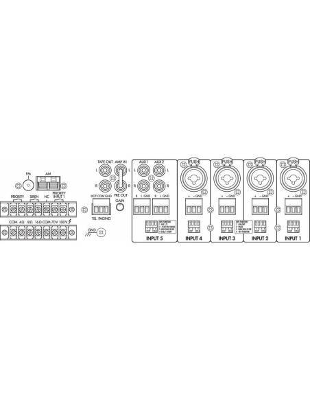 Monacor PA-8120RCD - 3