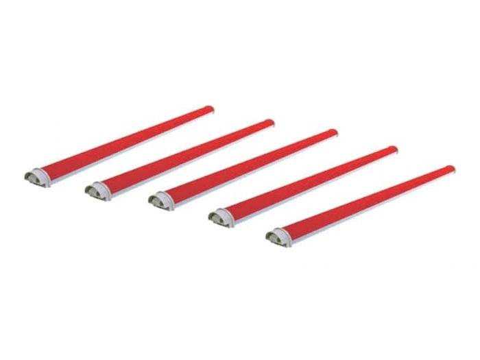 Pack de 5 unidades de Tubo Fluorescente Rojo VDLLTR - 1