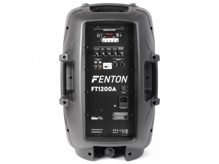 Fenton FT1200A Pareja de altavoces de 12 pulgadas activos - 7