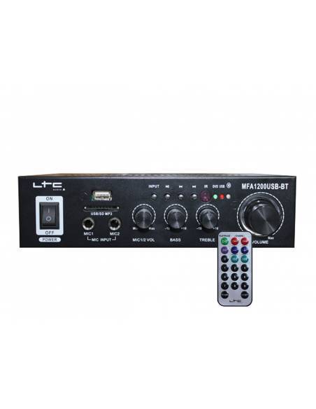 Pack Water 1 - Mini-Amplificador Multimedia con Bluetooth y 2 altavoces Marinos - 2