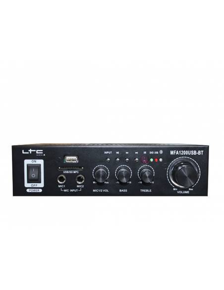 Pack Water 1 - Mini-Amplificador Multimedia con Bluetooth y 2 altavoces Marinos - 4
