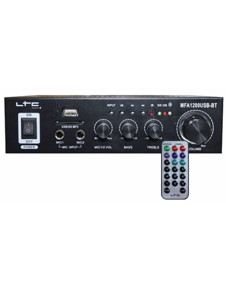 Pack Water 1 - Mini-Amplificador Multimedia con Bluetooth y 2 altavoces Marinos - 7