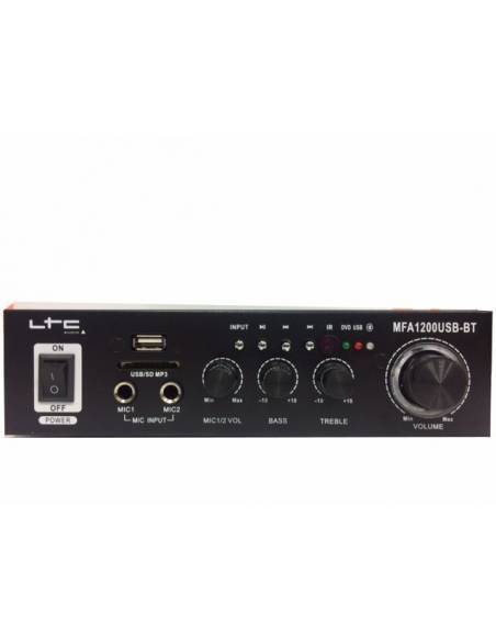 Pack Water 1 - Mini-Amplificador Multimedia con Bluetooth y 2 altavoces Marinos - 11