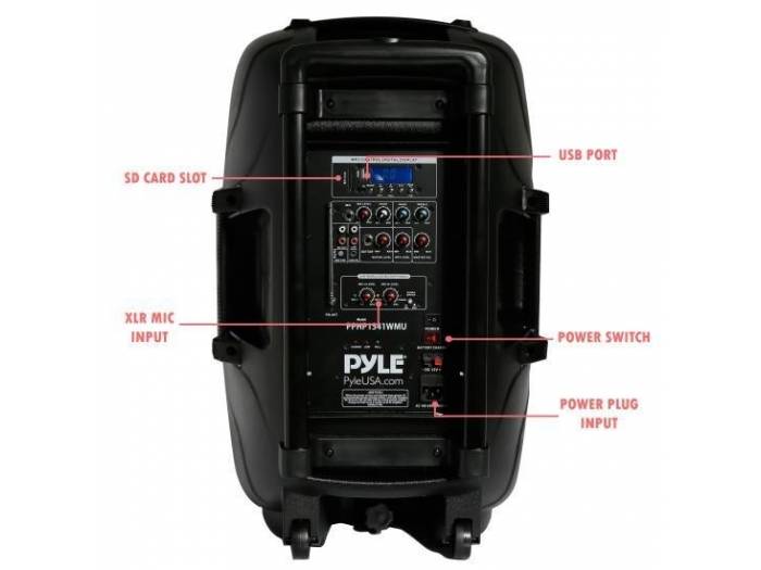 Pack PYLE EVENT-15   PPHP1541 - 2400w de Potencia Maxima - 9
