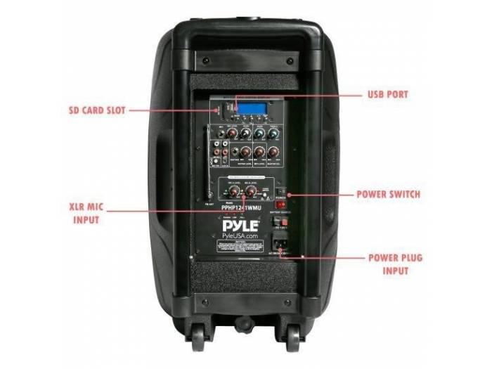 Pack PYLE EVENT-12 PPHP1241 - 9