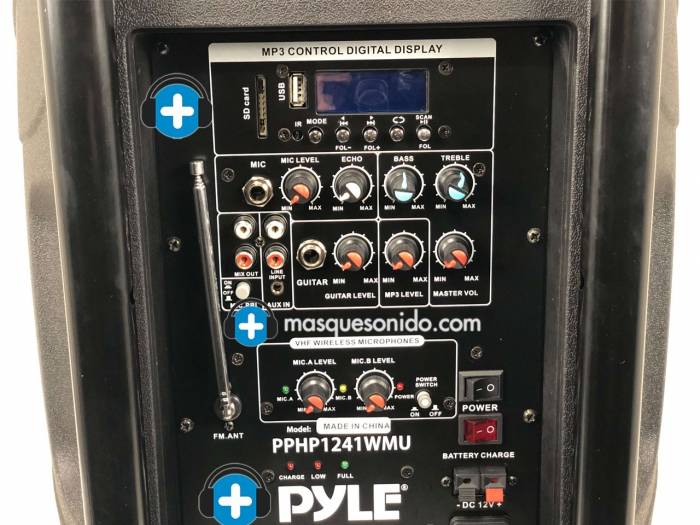 PACK PYLE EVENT 12 - SIMPLY MULTIMEDIA - PPHP1241WMU - 15