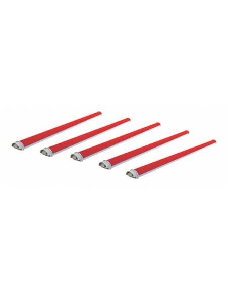 Pack de 5 unidades de Tubo Fluorescente Rojo VDLLTR - 3