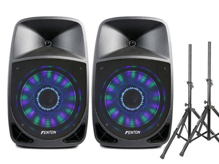 Fenton FT1200A Pareja de altavoces de 12 pulgadas activos - 3