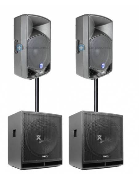 Pack de sonido DENVER con 5400w - 2