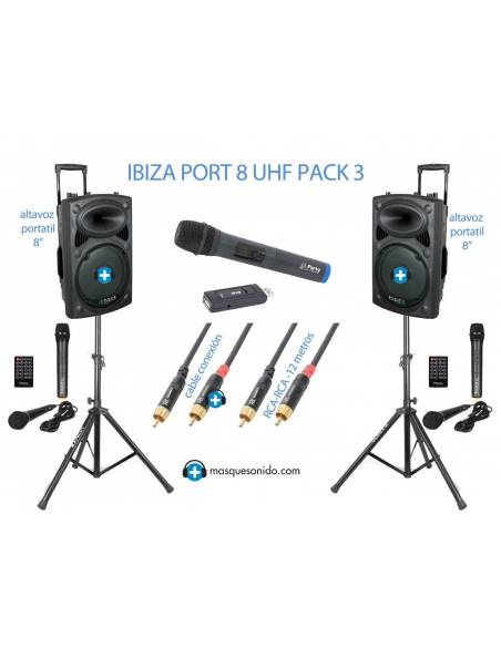 IBIZA PORT 10 UHF PACK 3 - 1