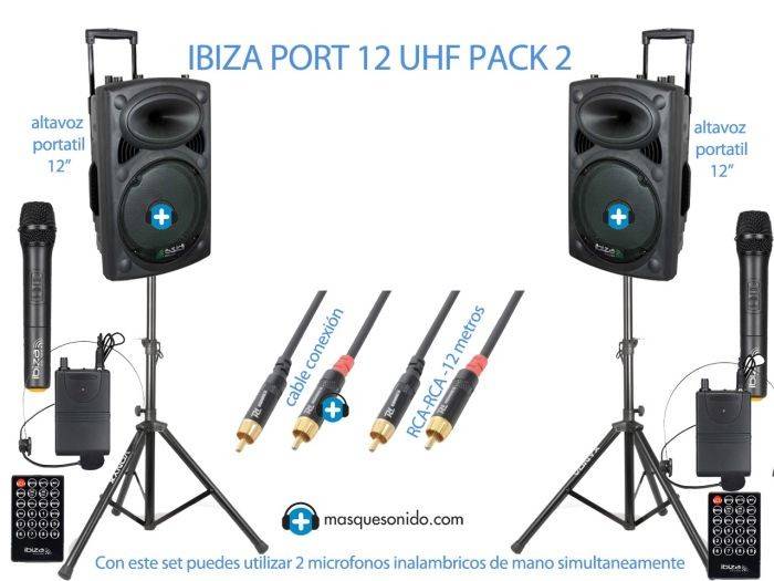 IBIZA PORT 12 UHF PACK 2 - 3