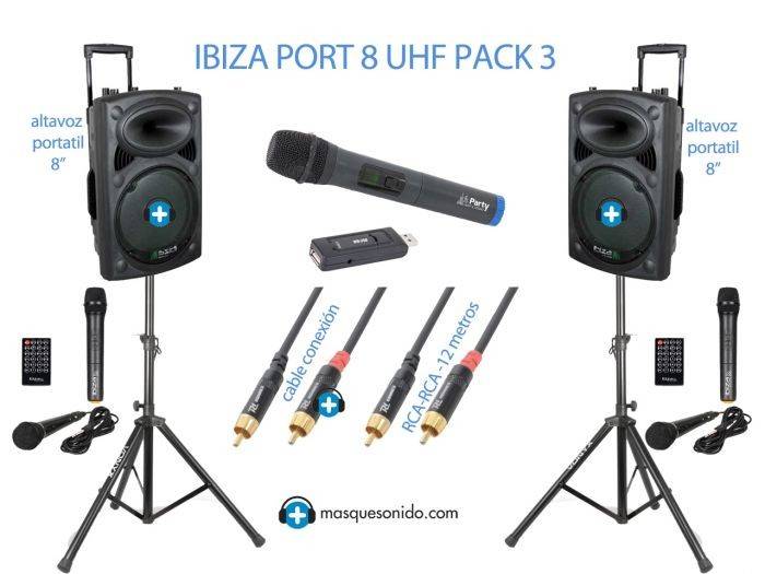 IBIZA PORT 12 UHF PACK 3 - 1