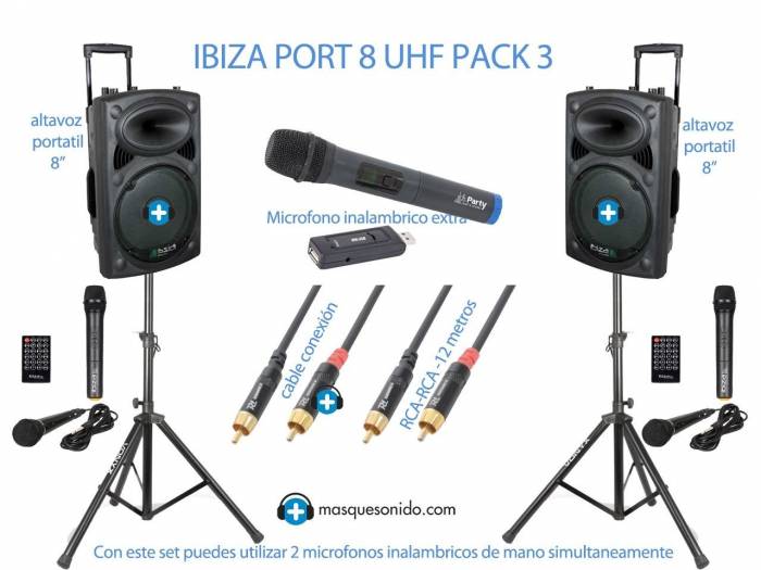 IBIZA PORT 12 UHF PACK 3 - 3