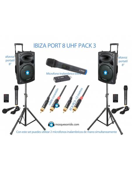 IBIZA PORT 12 UHF PACK 3 - 3