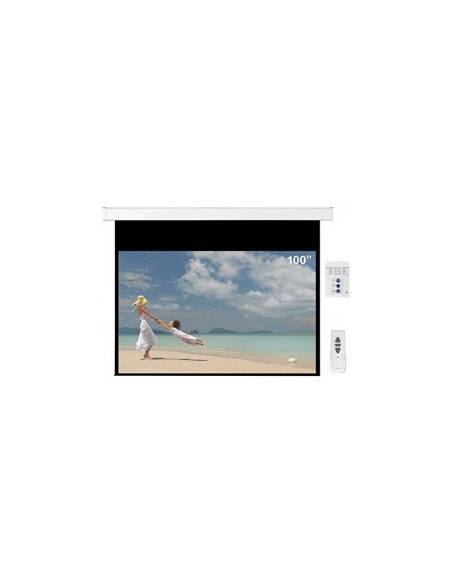 Napofix E169 – 3080 Pantalla de proyección motorizada (300 x 168 cm) Color Blanco