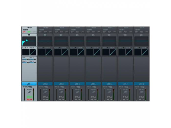 AUDIOPHONY LIVEtouch20 Mesa digital AUDIOPHONY