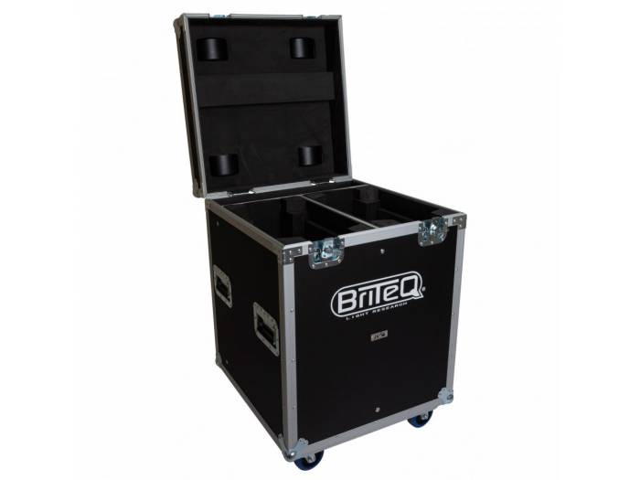 BRITEQ MOVING HEAD CASE 5 - RACK ( 2x BTX-SATURN ) BRITEQ
