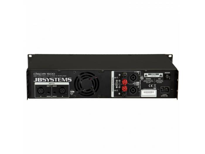 JB SYSTEMS DSPA-1500 ETAPA POTENCIA DSP  2x 750Wrms 4 ohm JBSYSTEMS
