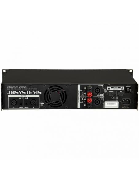 JB SYSTEMS DSPA-1000 ETAPA POTENCIA DSP  2x 500Wrms JBSYSTEMS