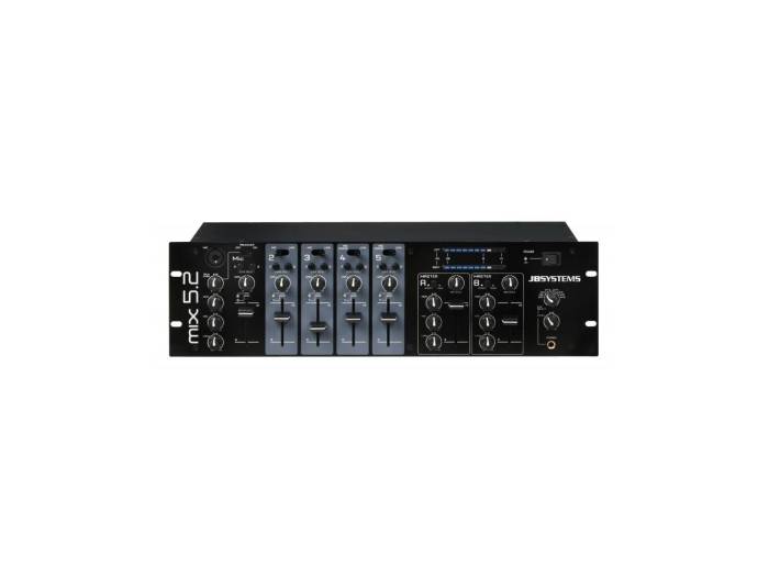 JB SYSTEMS MIX-5.2 MEZCLADORA 2 ZONAS JBSYSTEMS