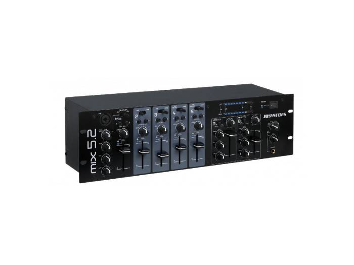JB SYSTEMS MIX-5.2 MEZCLADORA 2 ZONAS JBSYSTEMS