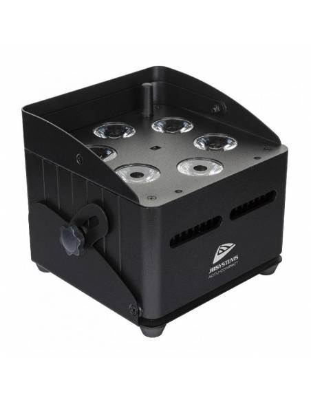ACCU-COMPACT FOCO LED 6x10w RGBWA BATERÍA JBSYSTEMS