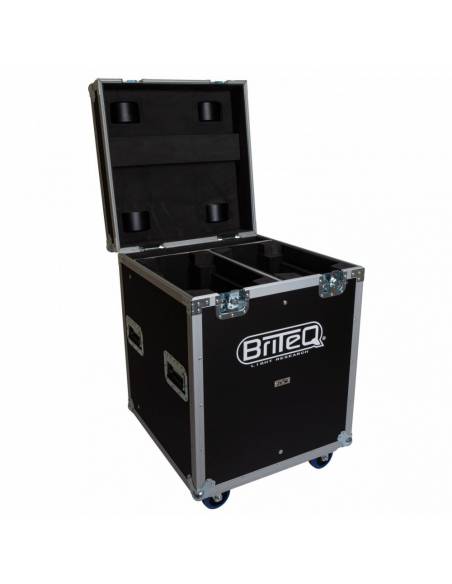 MOVING HEAD CASE 5 - RACK ( 2x BTX-SATURN ) BRITEQ