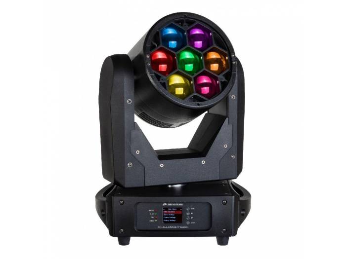 CHALLENGER WASH CABEZA MÓVIL LED 7x40W JBSYSTEMS