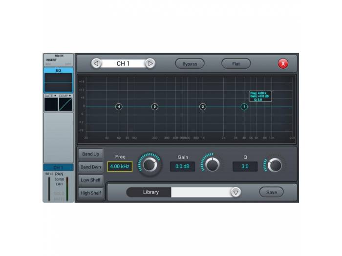 LIVEtouch20 Mesa digital AUDIOPHONY