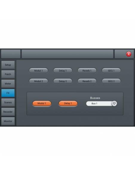 LIVEtouch20 Mesa digital AUDIOPHONY