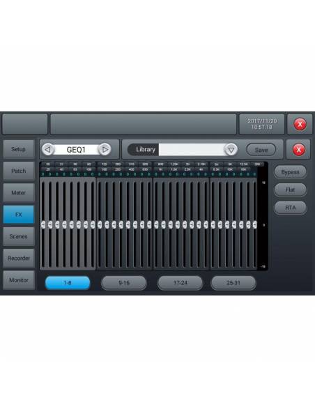 LIVEtouch20 Mesa digital AUDIOPHONY