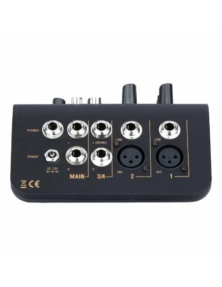Mi3 MESA DE MEZCLAS 3CH 2 MIC + 1 ESTÉREO AUDIOPHONY