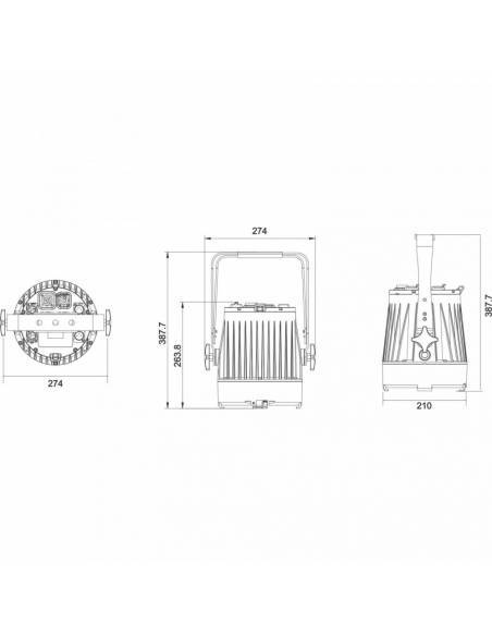 BT-SMARTZOOM 120W RGBW BRITEQ