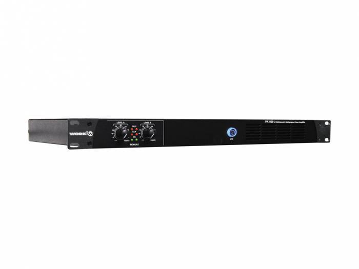 WORK Pro PA 2120 L Amplificador 2 x 120 W @ L70/100V