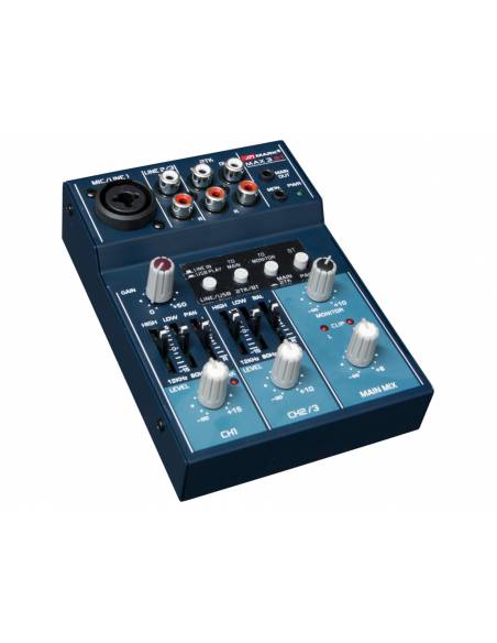 MARK MAX 3 BT Mezclador/interfaz audio PC/Mac. 2 canales.