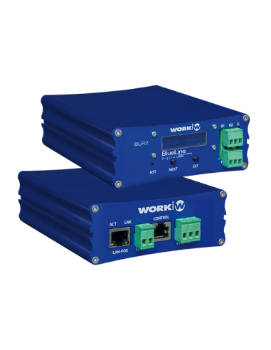 WORK Pro BLR2 MKII Receptor AoIP Blueline