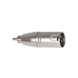 MARK MCAA 220 Adaptador XLR 3 macho a RCA macho