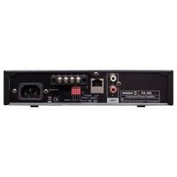 WORK Pro PA 200 Amplificador 2 x 100W @ 8 Ohm, 200 W L70/100V 2