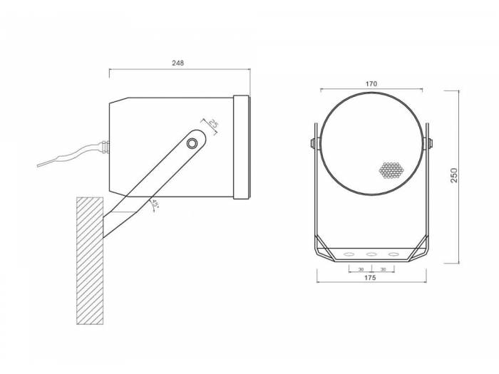 WORK Pro CS 323 T Proyector de sonido