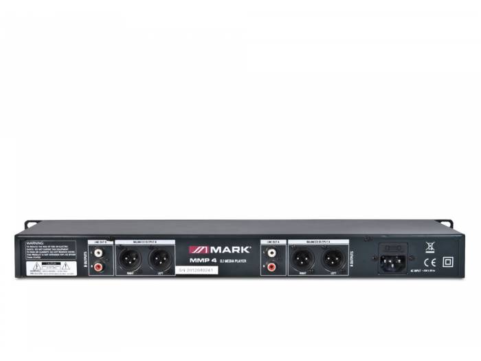 MARK MMP 4 Reproductor MP3 doble USB/SD.