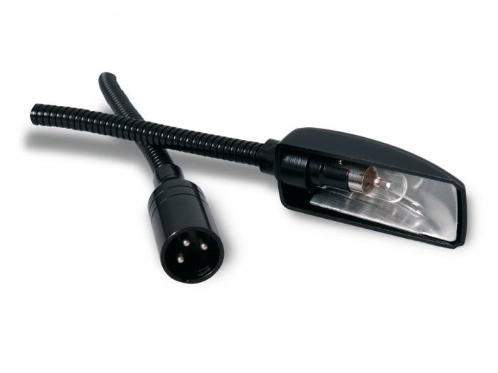 WORK Pro XLR Light Lámpara incandescente con flexo y conector XLR3.