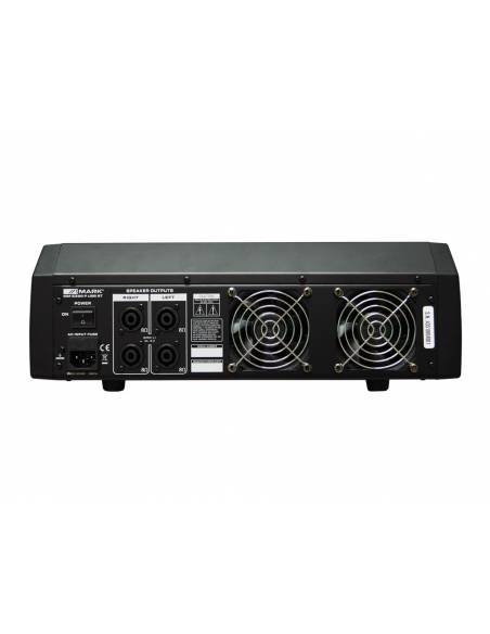 MARK MM 6399 P USB BT Mezclador amplificado 2 x 300 W. 6 canales.