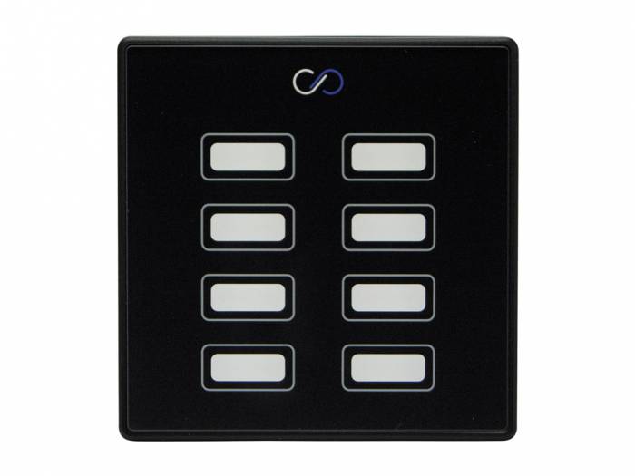 WORK Pro WGC1 MKII Control mural para GPIs. 8 puertos. Funcionalidad Radio Button