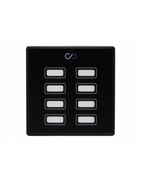 WORK Pro WGC1 MKII Control mural para GPIs. 8 puertos. Funcionalidad Radio Button