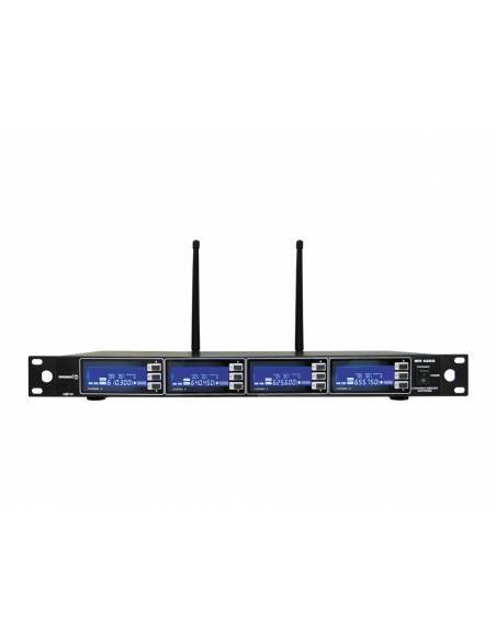 WORK Pro WR 4200 /1 Sistema inalámbrico cuádruple con 4 micrófonos de mano.