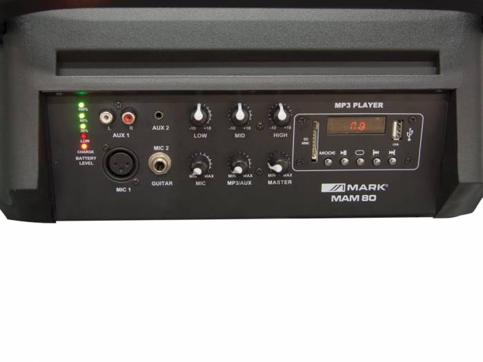 MARK MAM 80 Sistema audio portátil amplificado