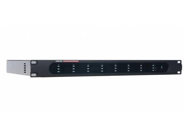 FONESTAR MPX-8100DV Etapa de potencia de megafonía vista lateral