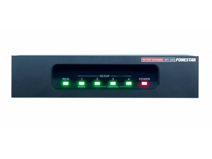Fonestar MPX-440X Ampliación de Puertos Matriz vista frontal