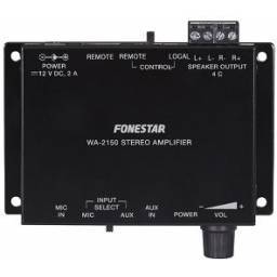 Fonestar WA-2150 Amplificador estéreo Hi-Fi compacto 2 x 15 W RMS - 4